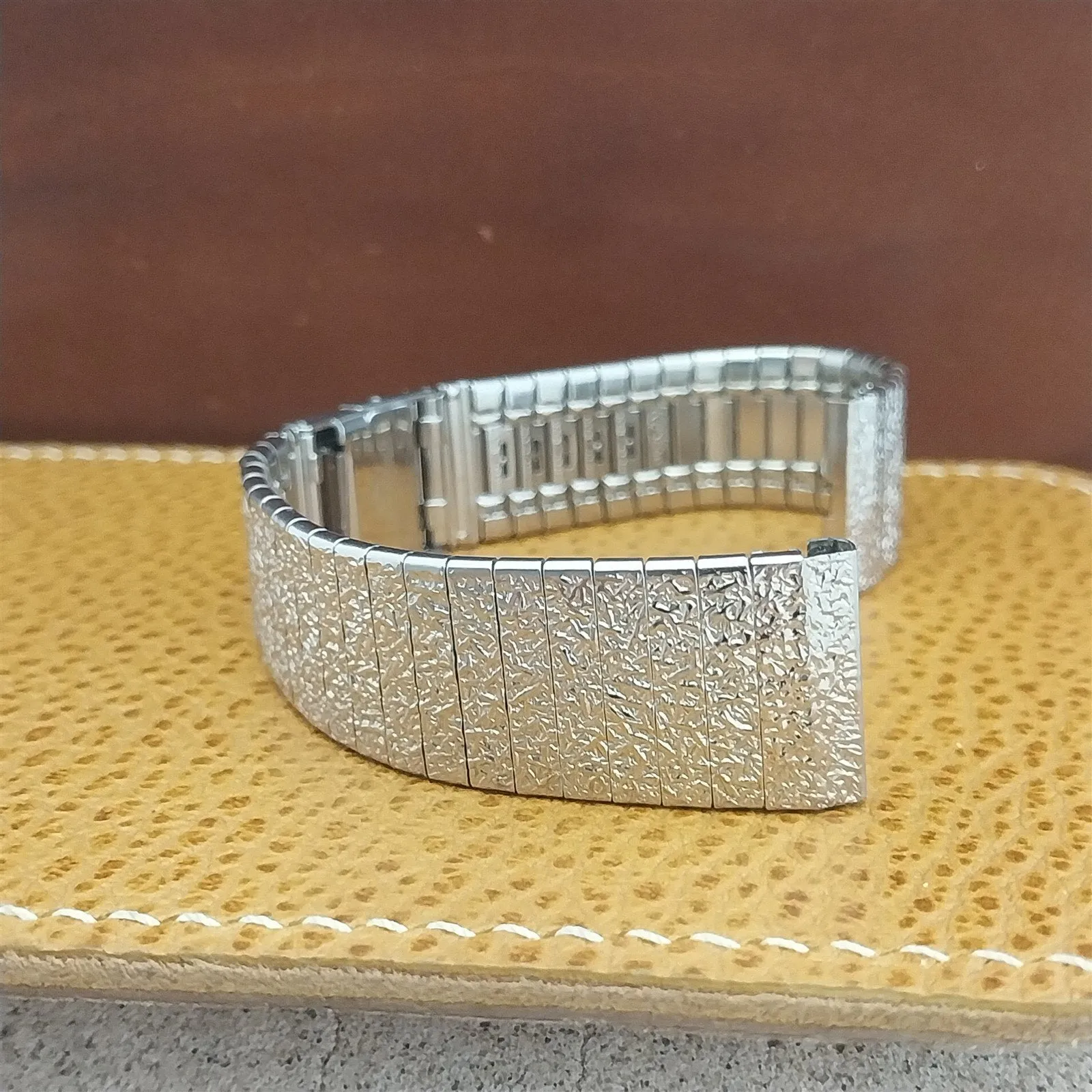 17.2mm Stainless Steel Kreisler Stelux Unused nos 1960s-1970s Vintage Watch Band