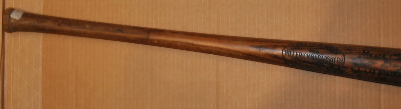 1940s Extremely Rare Collectible Negro League Bat with 26 All-Star Signatures - $30K VALUE