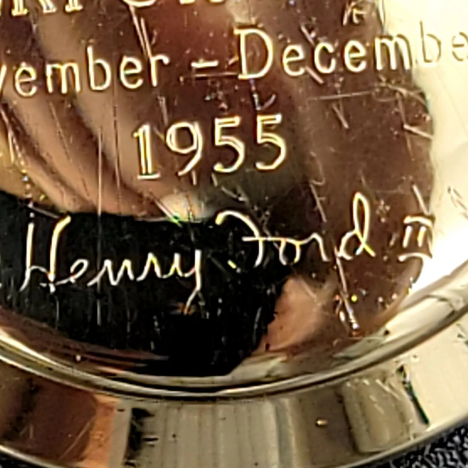 1955 Jaeger-LeCoultre "The FORD Memovox" Wristwatch