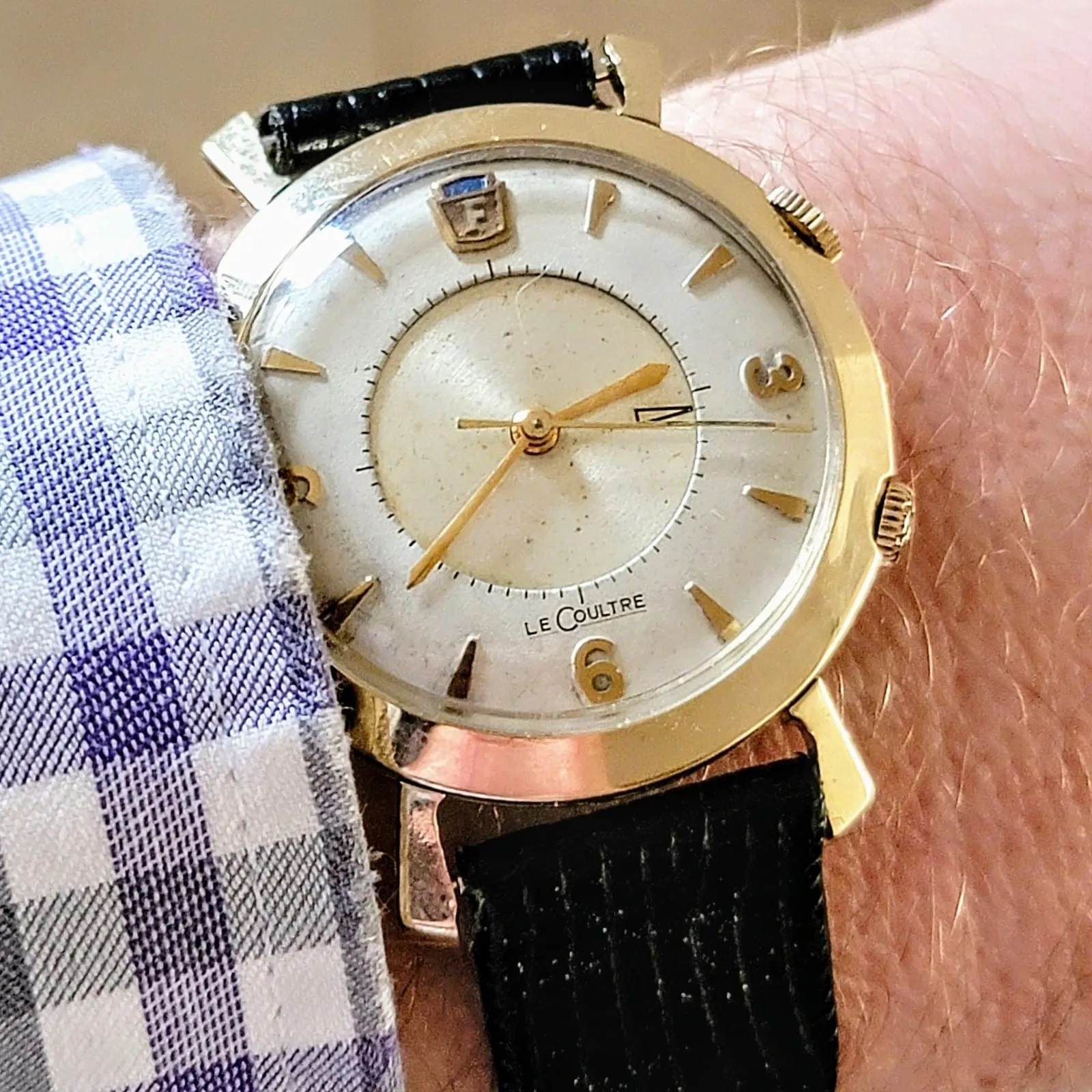 1955 Jaeger-LeCoultre "The FORD Memovox" Wristwatch