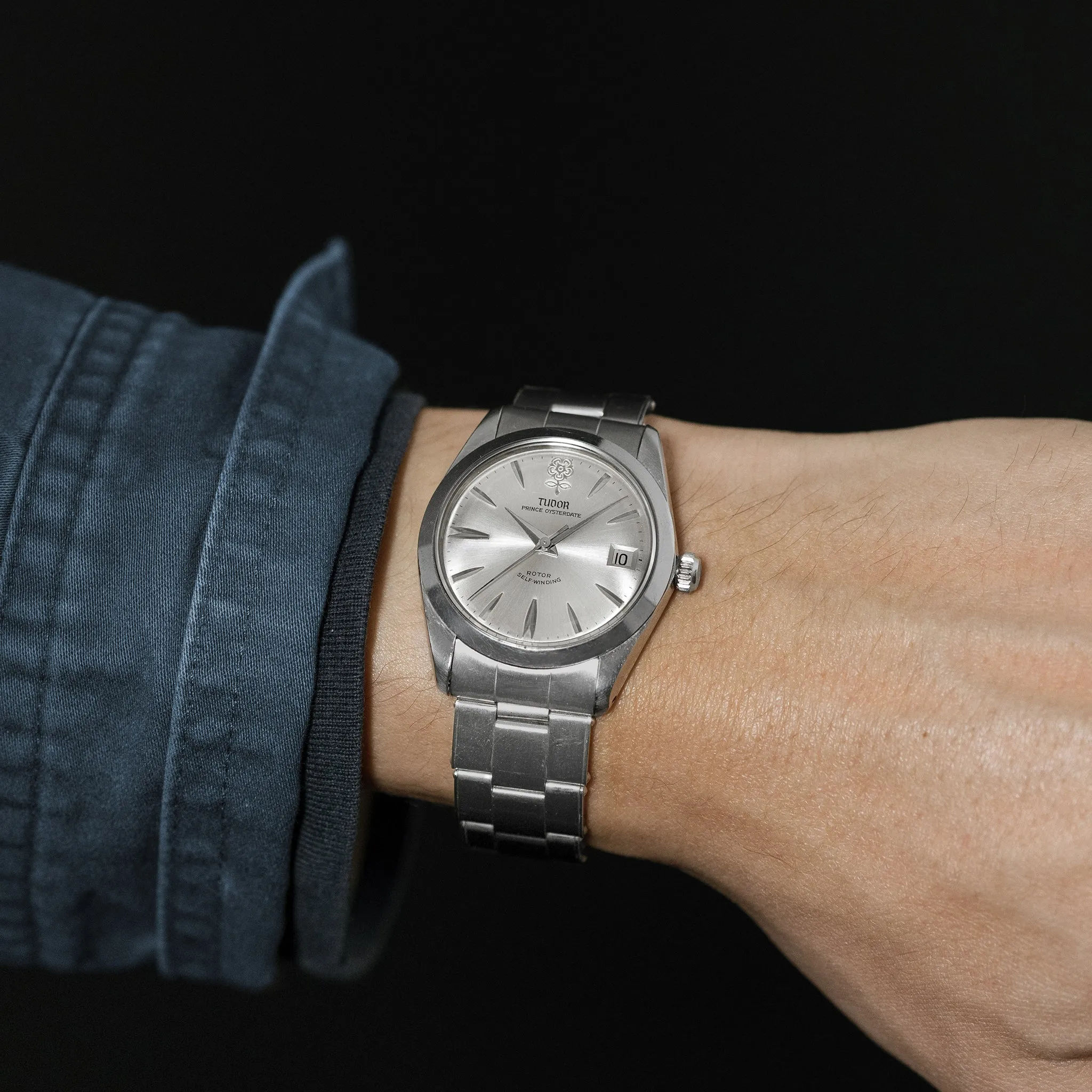 1966 Tudor Prince Oysterdate 'Big Rose' Ref. 7996 With Box And Papers