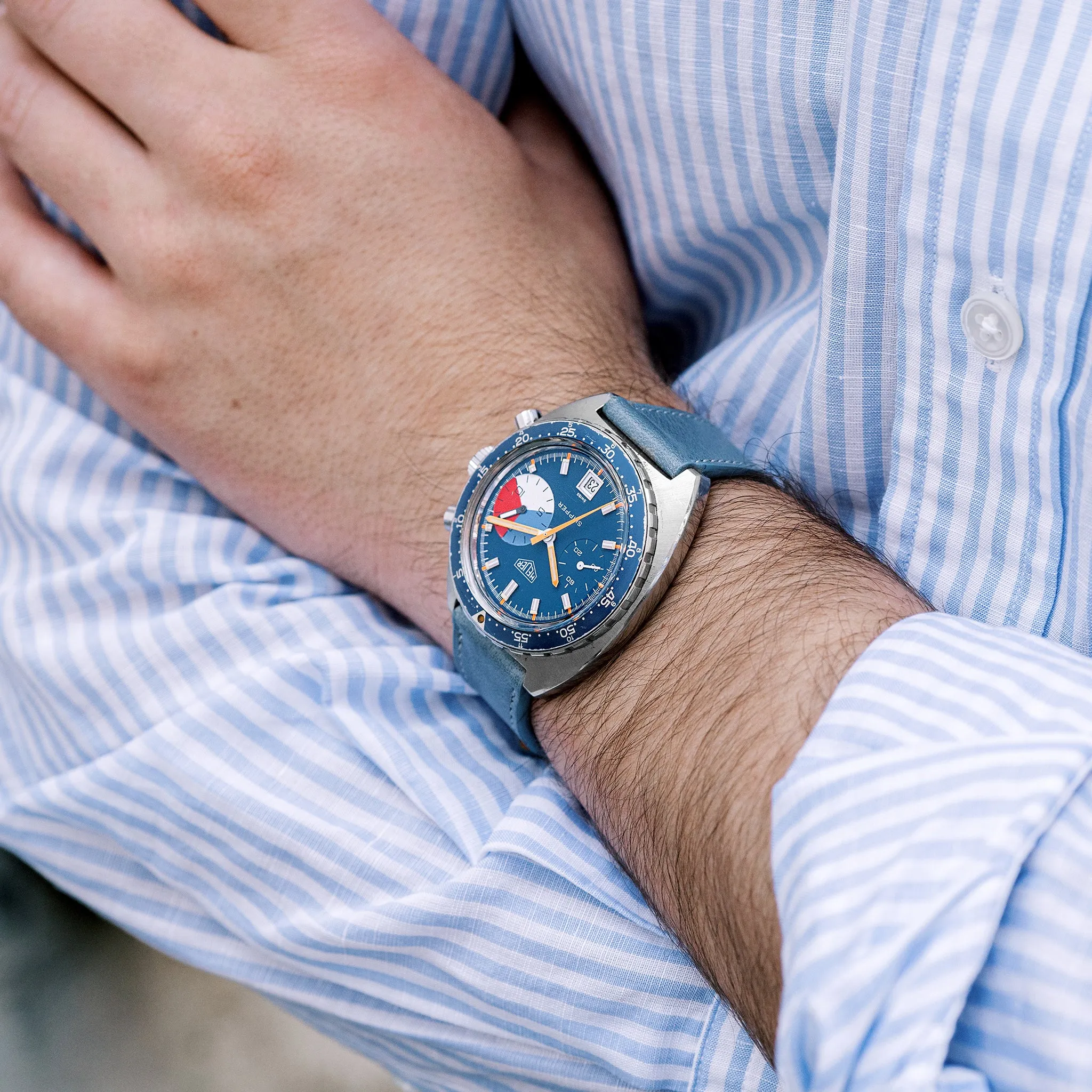 1970s Heuer Skipper Reference 73464