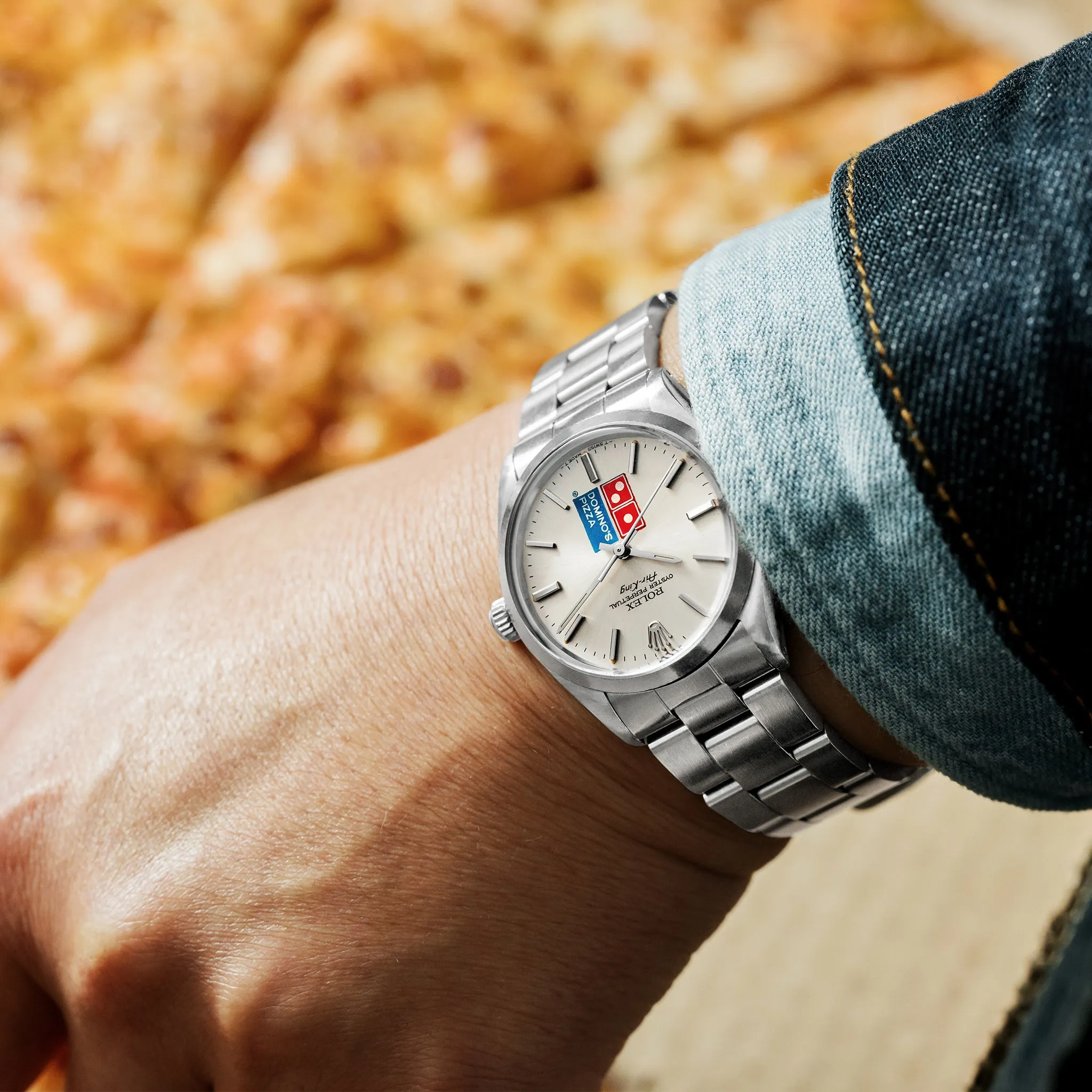 1987 Rolex Air-King Ref. 5500 With Domino's Pizza Dial