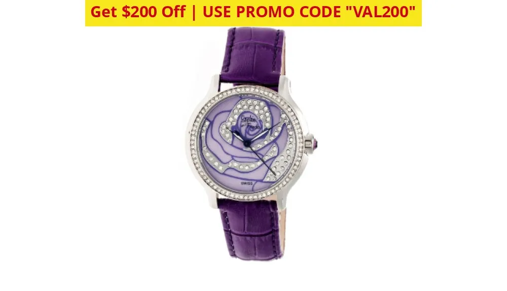 $200 COUPON: Sophie & Freda Monaco Swiss/Quartz Movement Leather Watches - Ships Quick!
