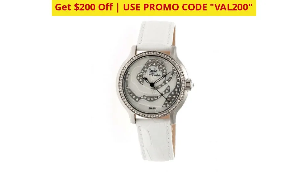 $200 COUPON: Sophie & Freda Monaco Swiss/Quartz Movement Leather Watches - Ships Quick!