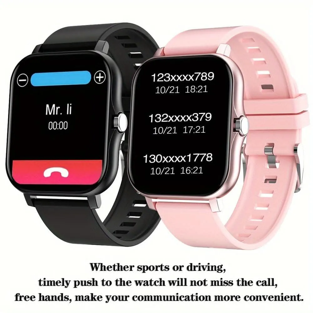 2024 Large-Screen Smart Watch – Calls, Alerts, Activity Tracking