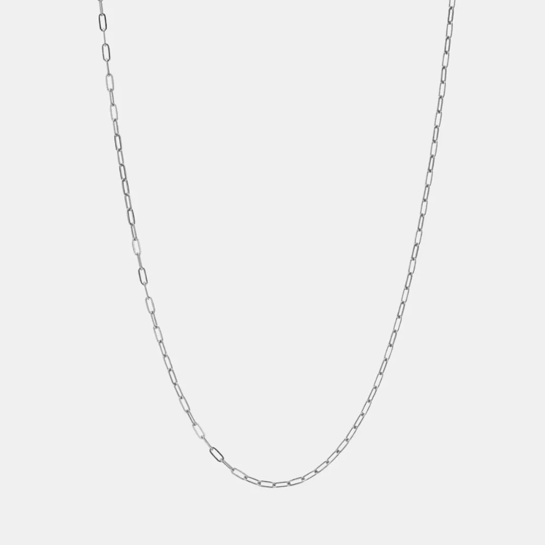 2.5mm Volt Link Cable Chain Necklace (Sterling Silver)