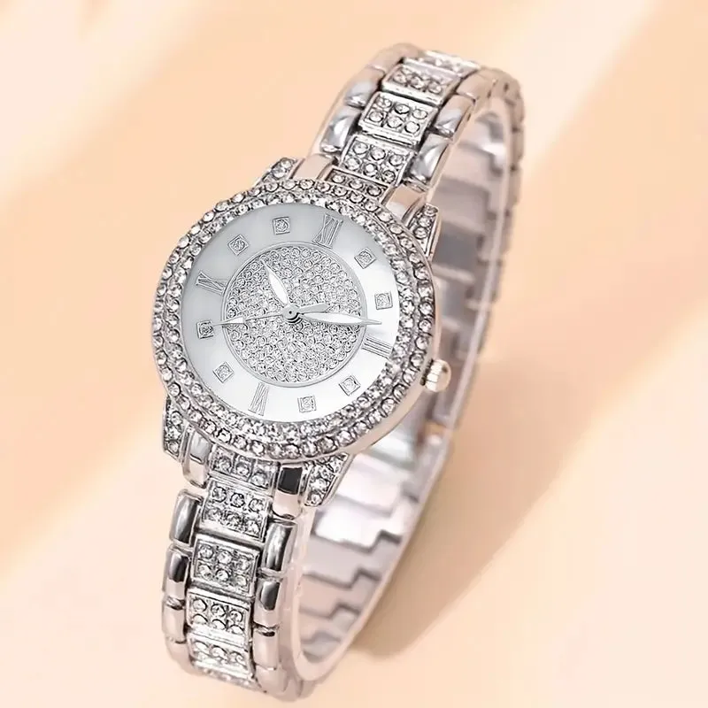 5-Pc Rhinestone Watch Set