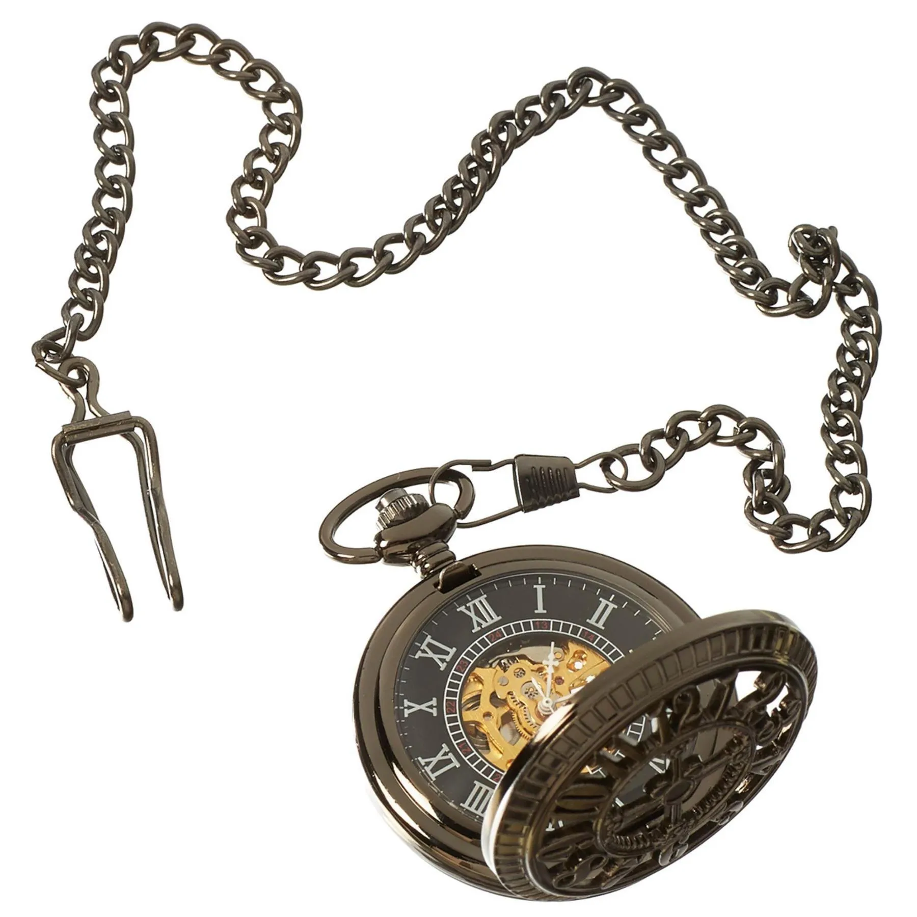 Automatic Mechanical 1920's Blinders Pocket Watch Vintage Retro