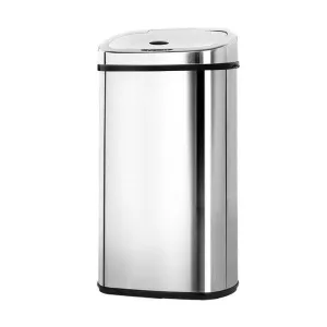 Automatic Motion Sensor Rubbish Bin 50L - Stainless Steel