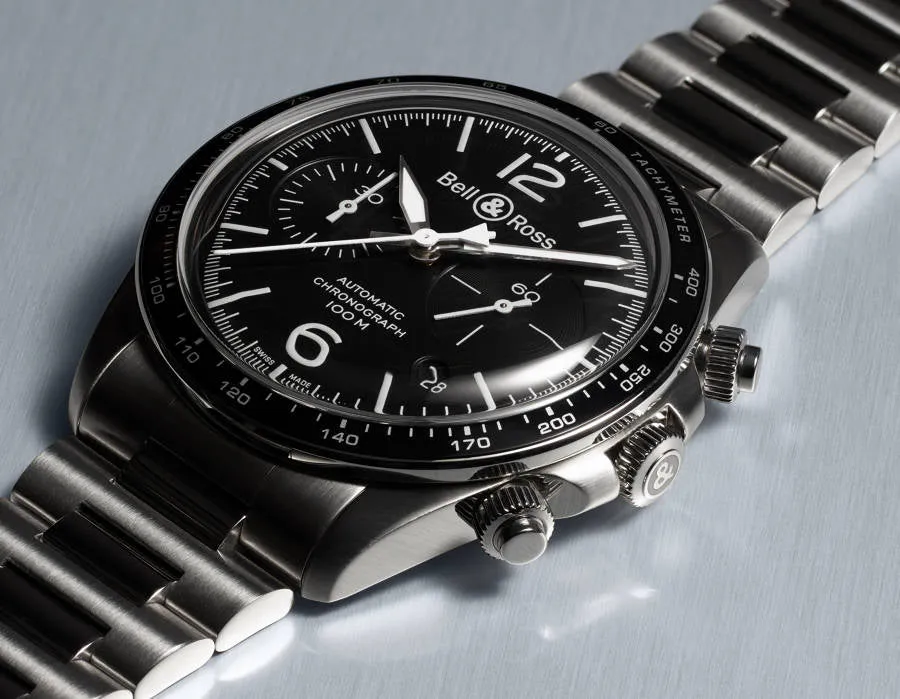 Bell & Ross Vintage BR V2-94 Black Steel D