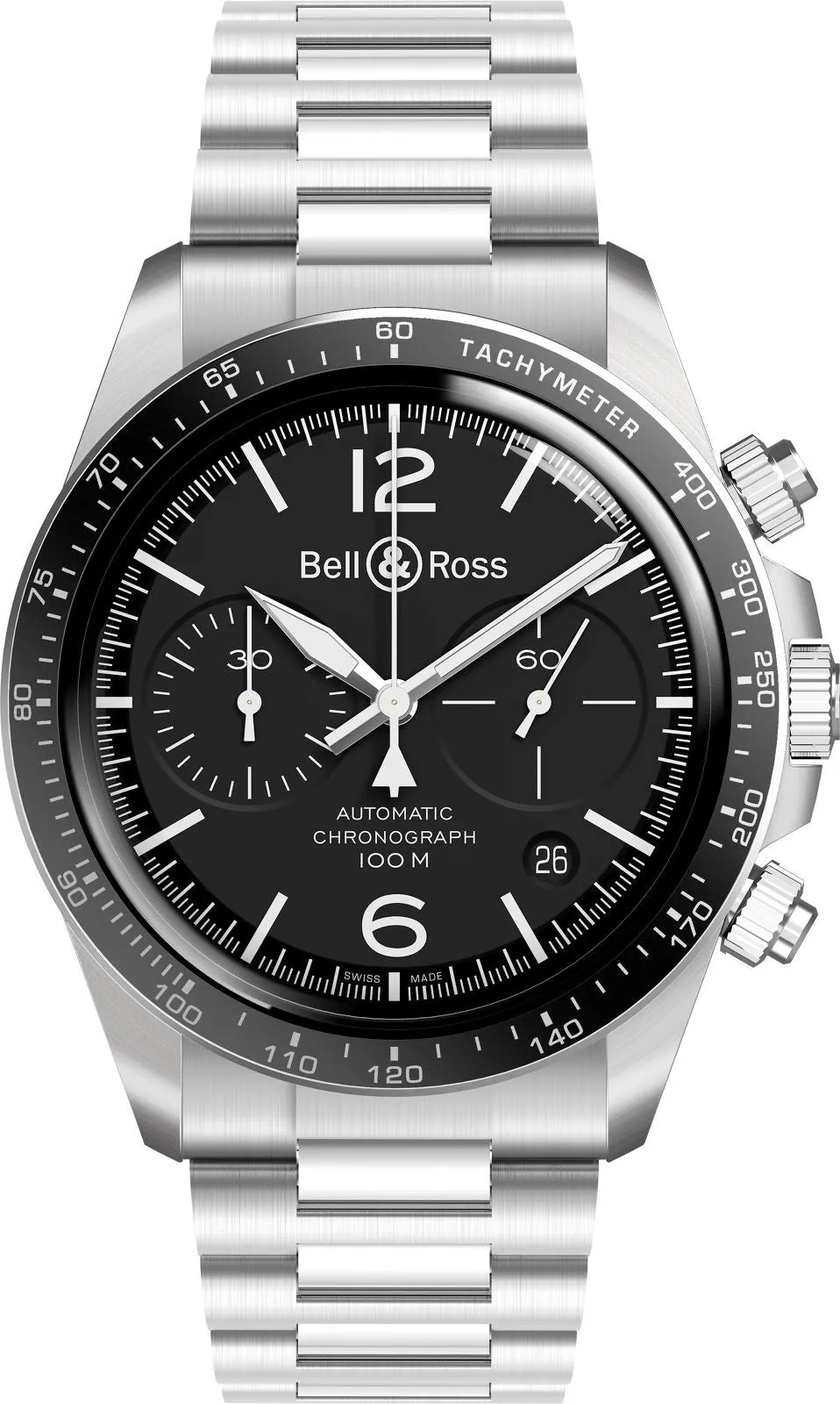 Bell & Ross Vintage BR V2-94 Black Steel D