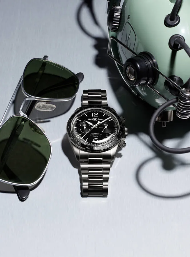 Bell & Ross Vintage BR V2-94 Black Steel D