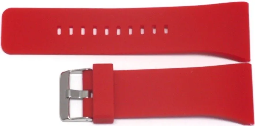 Best Quality,Silicon Watch Band 31mm Red for Big Size Sport Watch