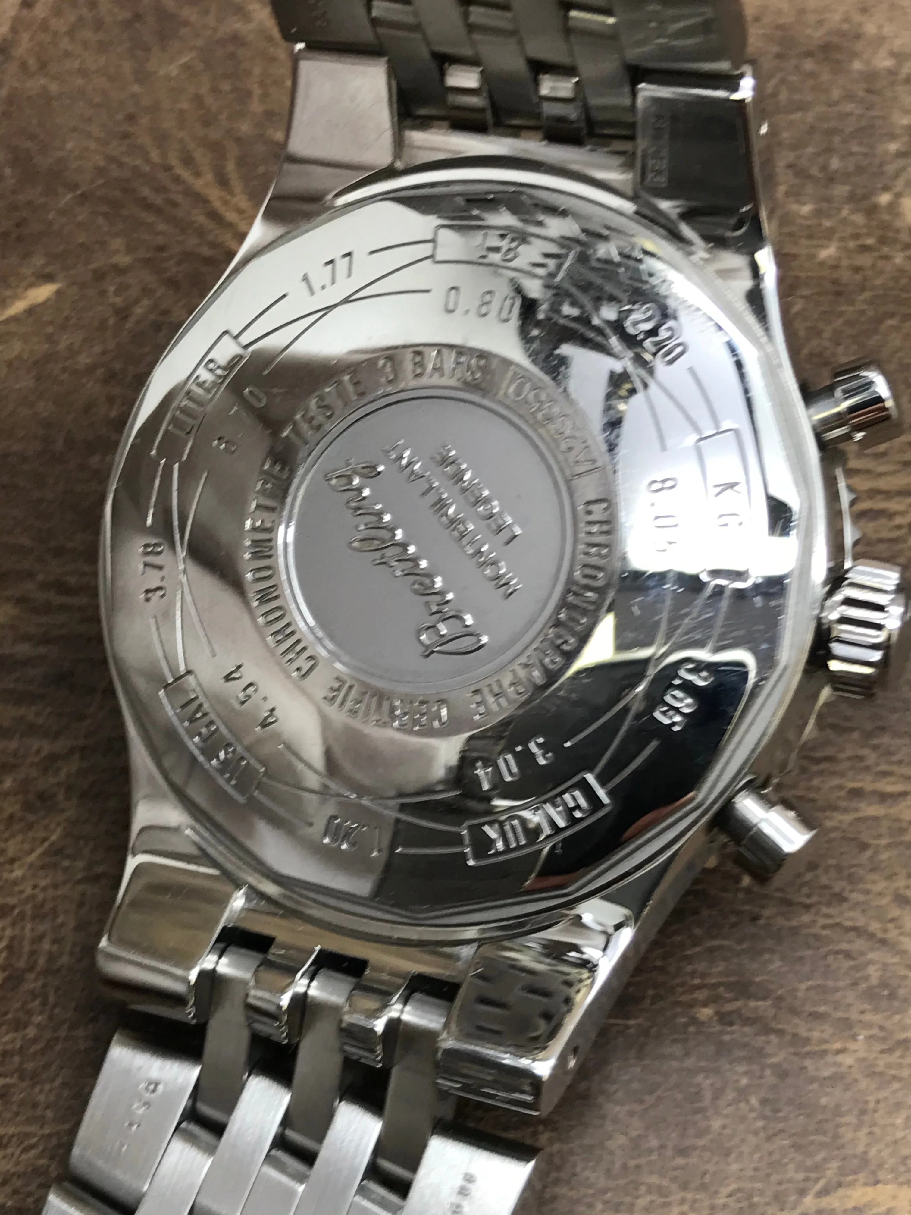 Breitling Montbrilliant Legende A23350 Black Dial Automatic  Men's Watch
