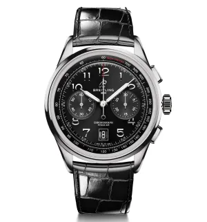 Breitling Premier B01 Chronograph 42mm Watch with Black Dial