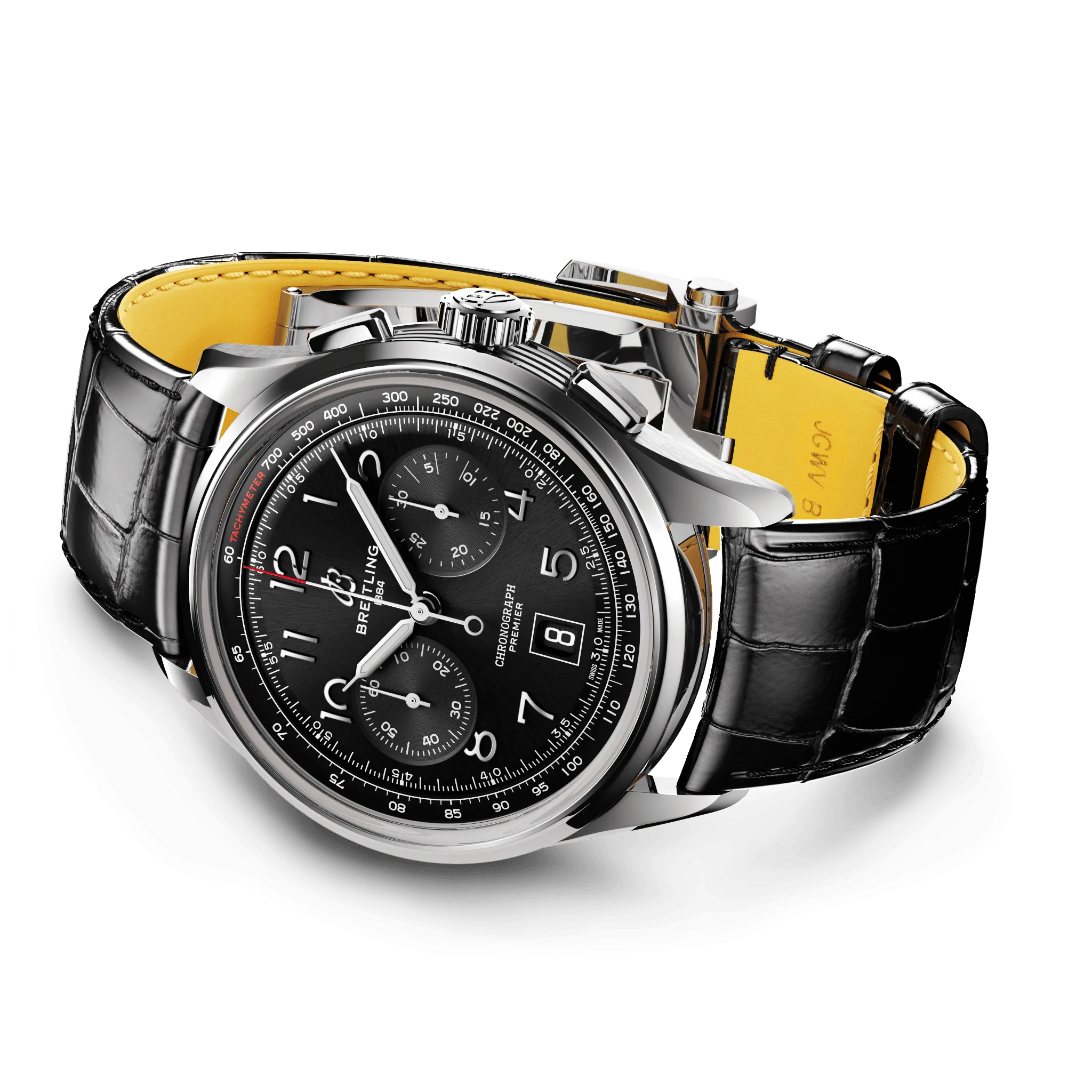 Breitling Premier B01 Chronograph 42mm Watch with Black Dial