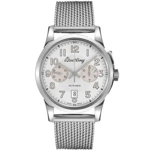 Breitling Transocean Manual Stainless Steel Mens AB141112/G799 154A