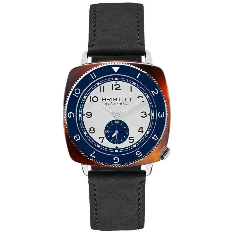 Briston Clubmaster Legend Automatic Small Second Acetate White