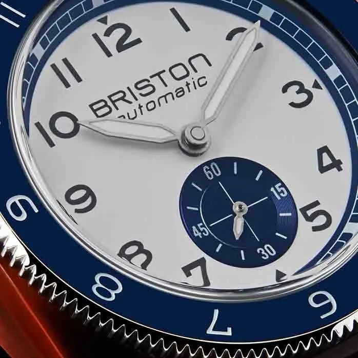 Briston Clubmaster Legend Automatic Small Second Acetate White