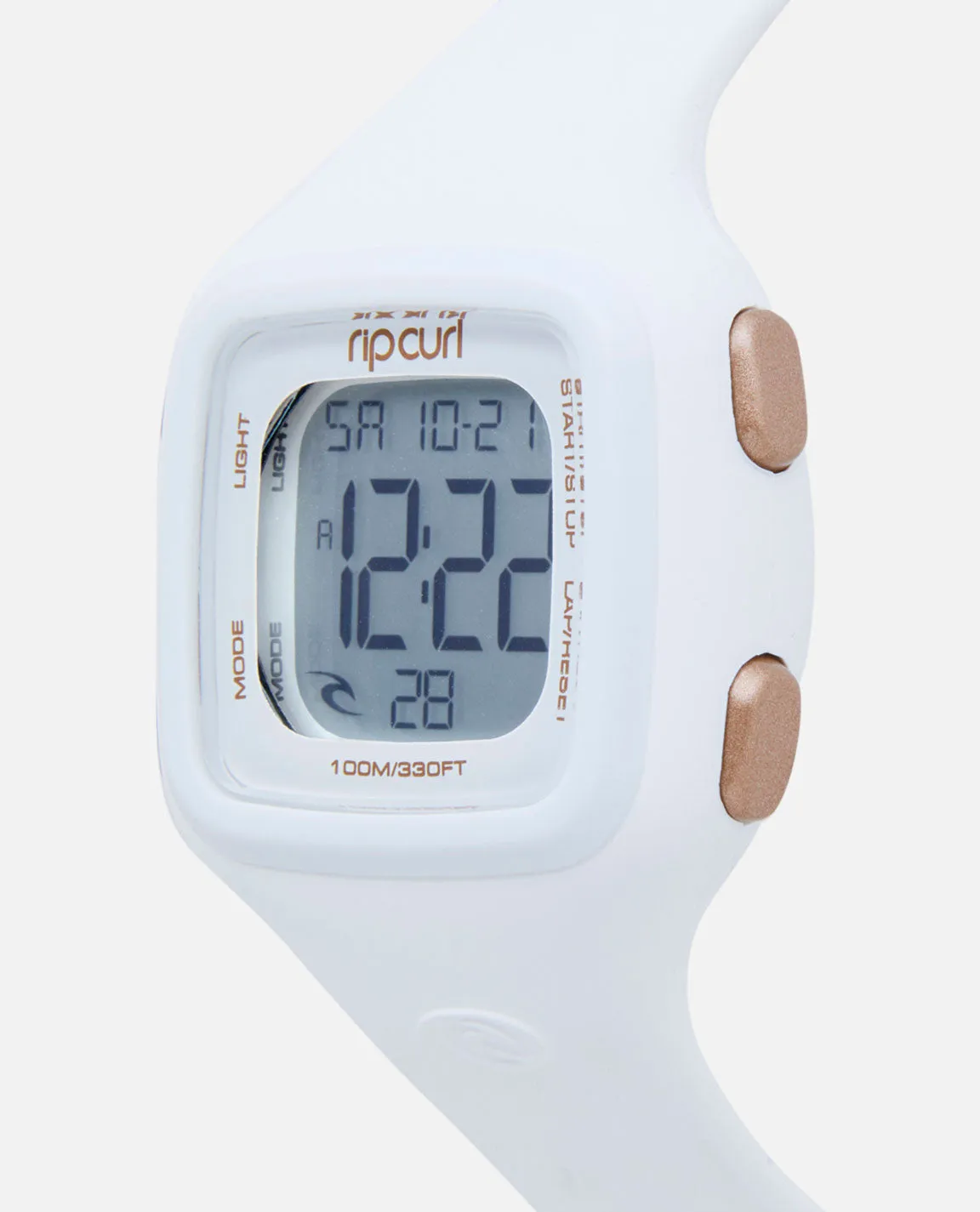 Candy2 Digital Silicone Watch - White