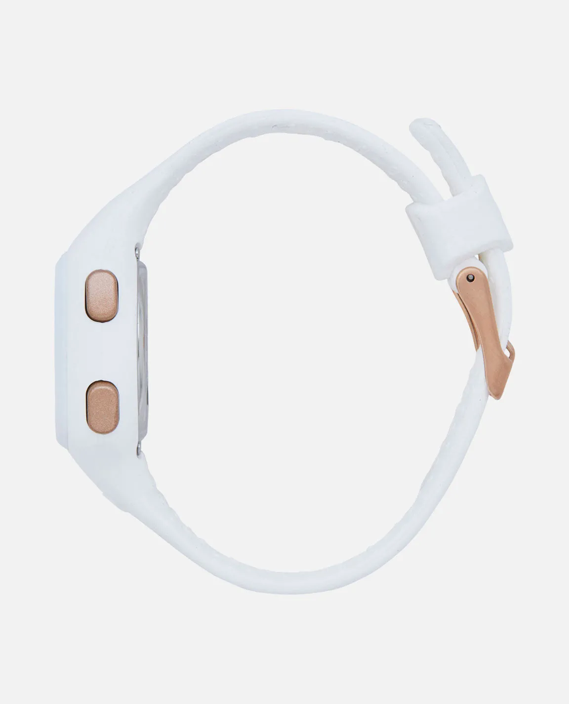 Candy2 Digital Silicone Watch - White