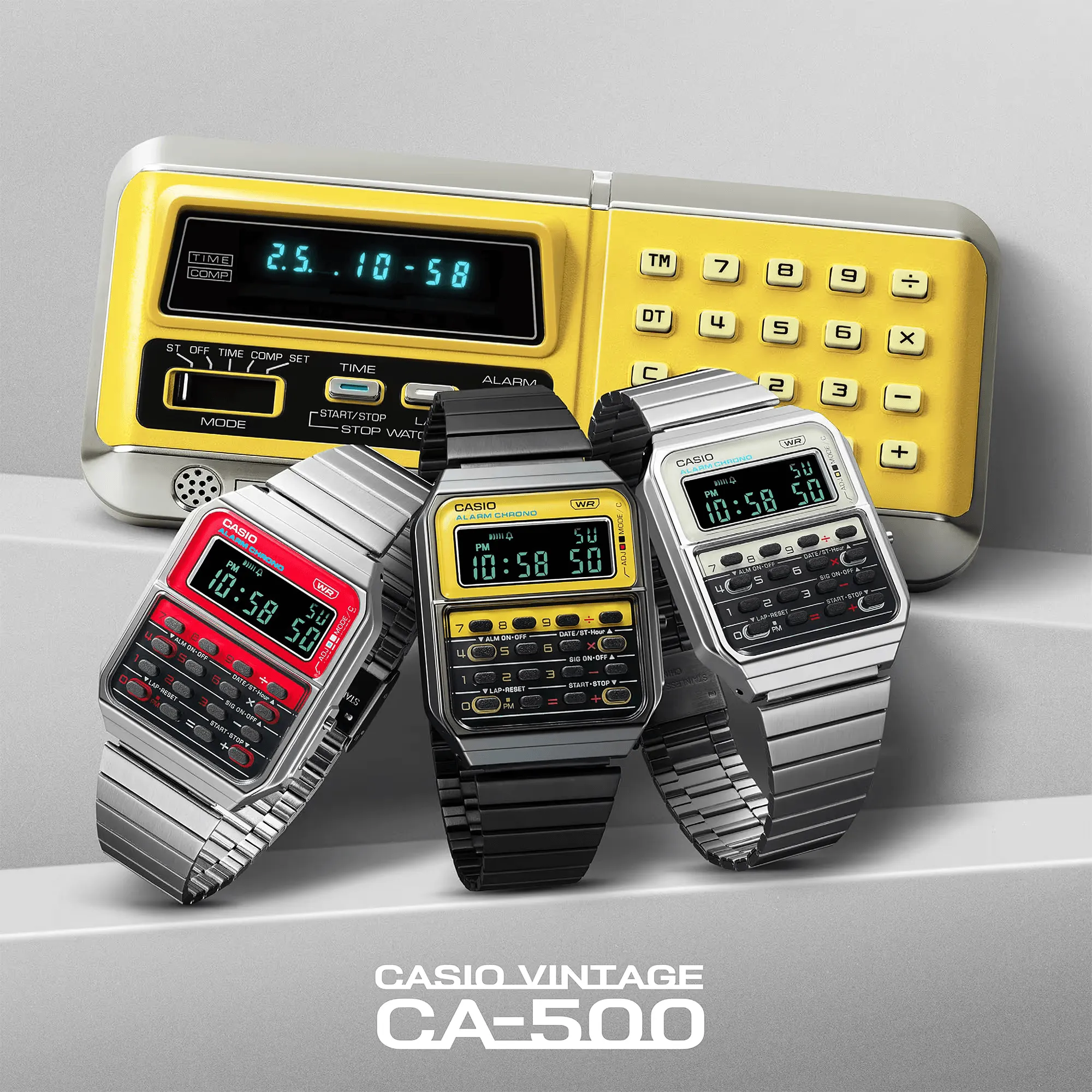 Casio Calculator Unisex CA500WE-4B