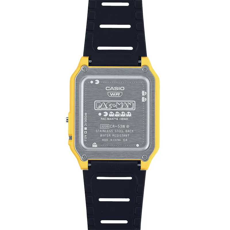Casio x PAC-MAN Standard CA53WPC-1B Watch xld