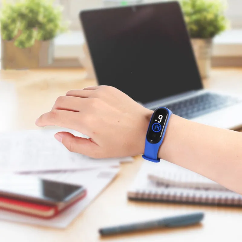 Children Waterproof Led Digital Watch