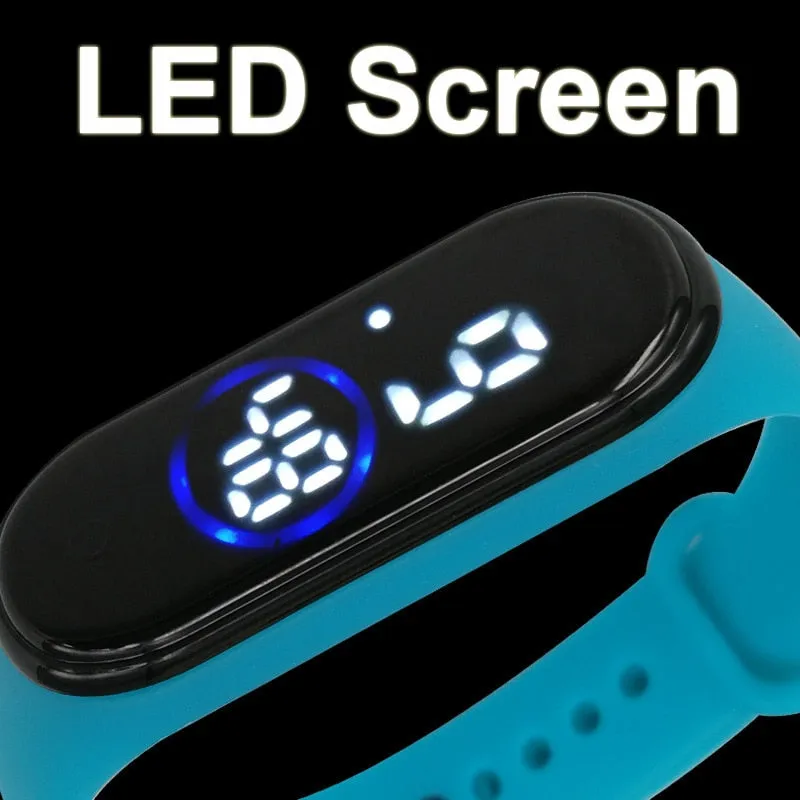 Children Waterproof Led Digital Watch
