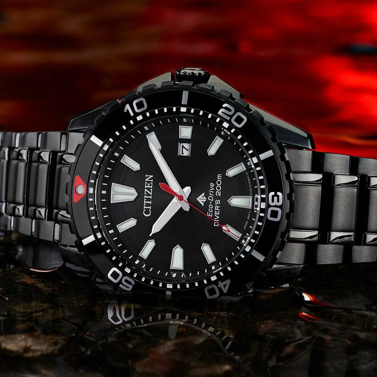 Citizen Promaster Diver Black on Black Watch BN0195-54E