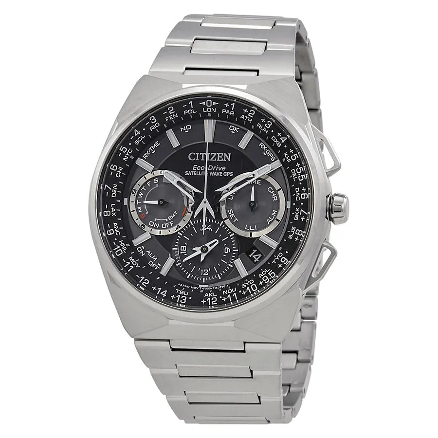 Citizen Satellite Wave F900 GPS Titanium Men's Watch CC9008-50E