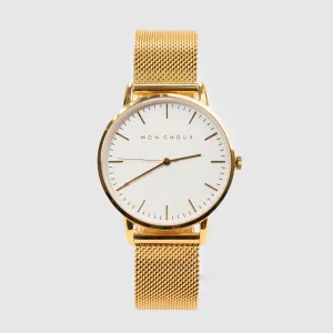 CLASSIC - GOLD WATCH - MESH
