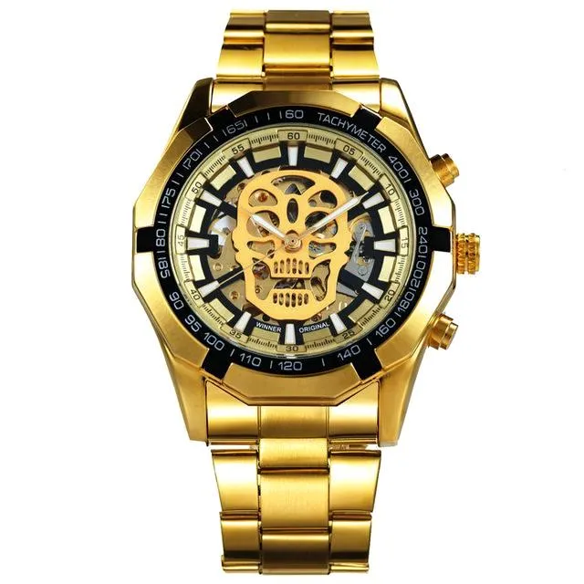 Classy Men Automatic Skull Trooper Watch