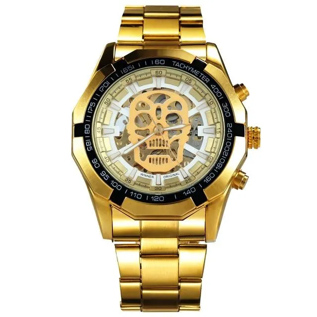 Classy Men Automatic Skull Trooper Watch