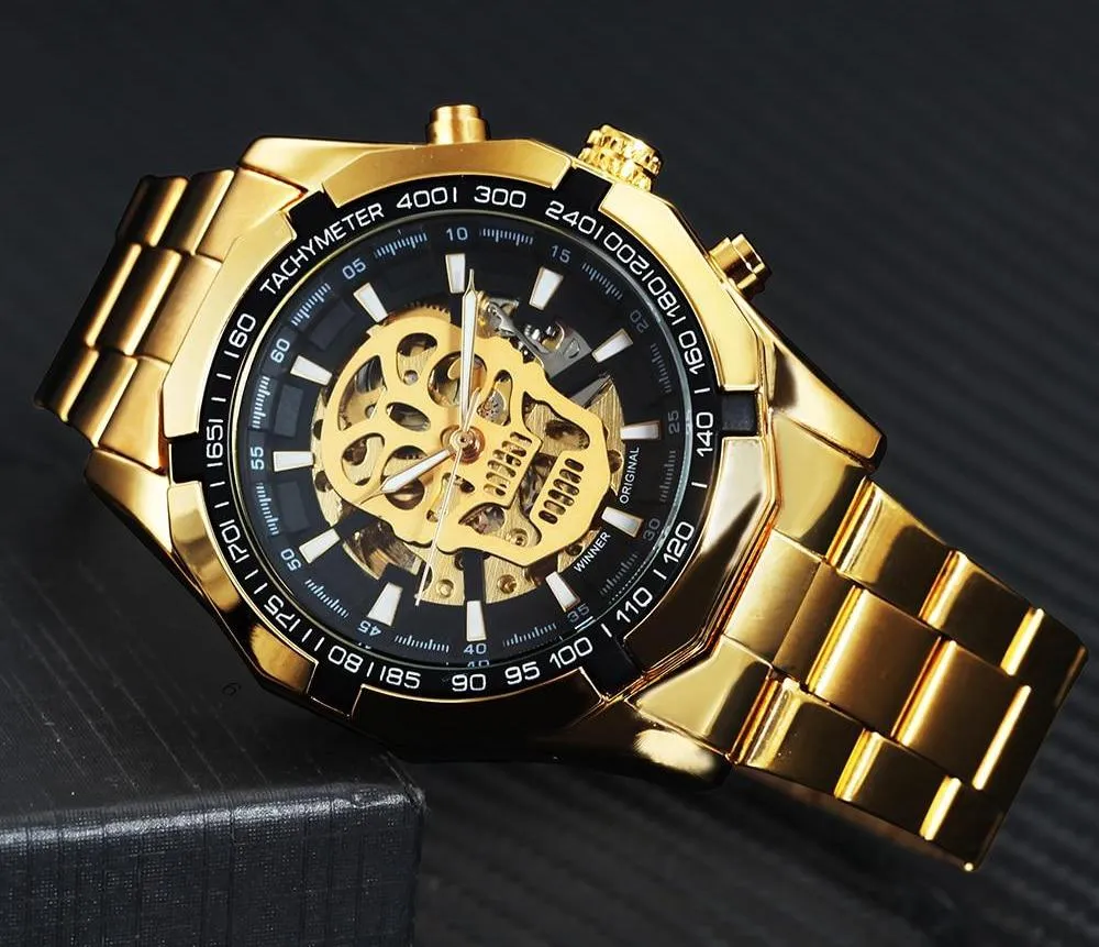 Classy Men Automatic Skull Trooper Watch