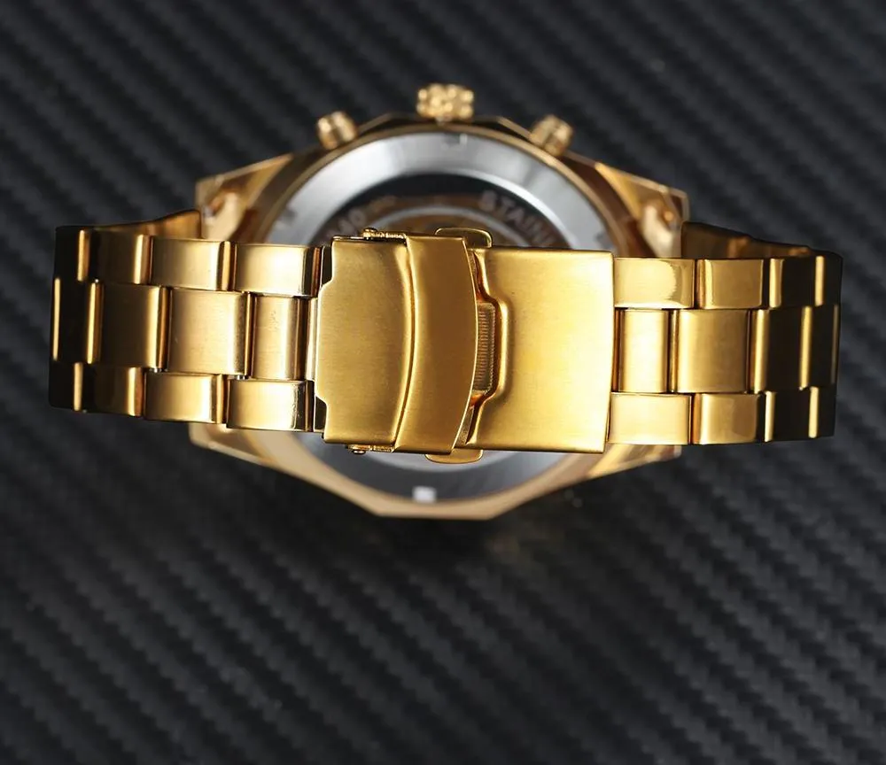 Classy Men Automatic Skull Trooper Watch