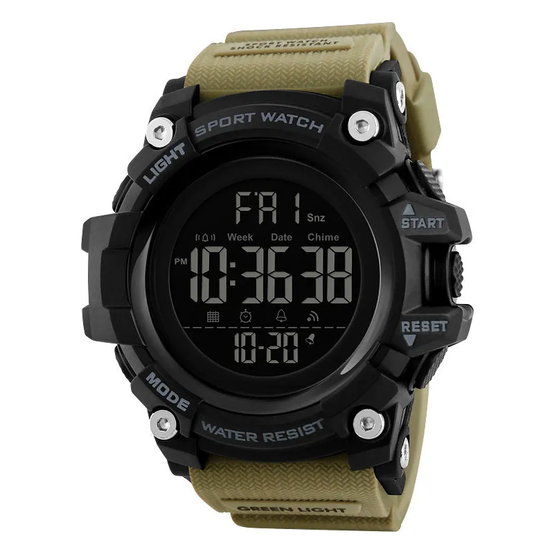 Countdown Stopwatch Sport Watch Mens Watches