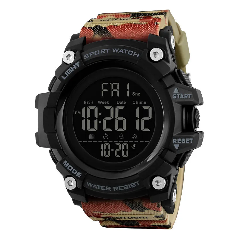 Countdown Stopwatch Sport Watch Mens Watches