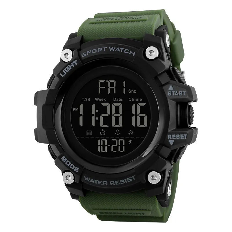 Countdown Stopwatch Sport Watch Mens Watches