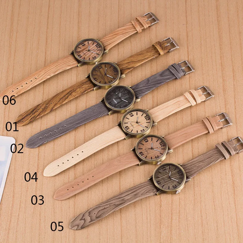 Creativity Wood Grain Watch