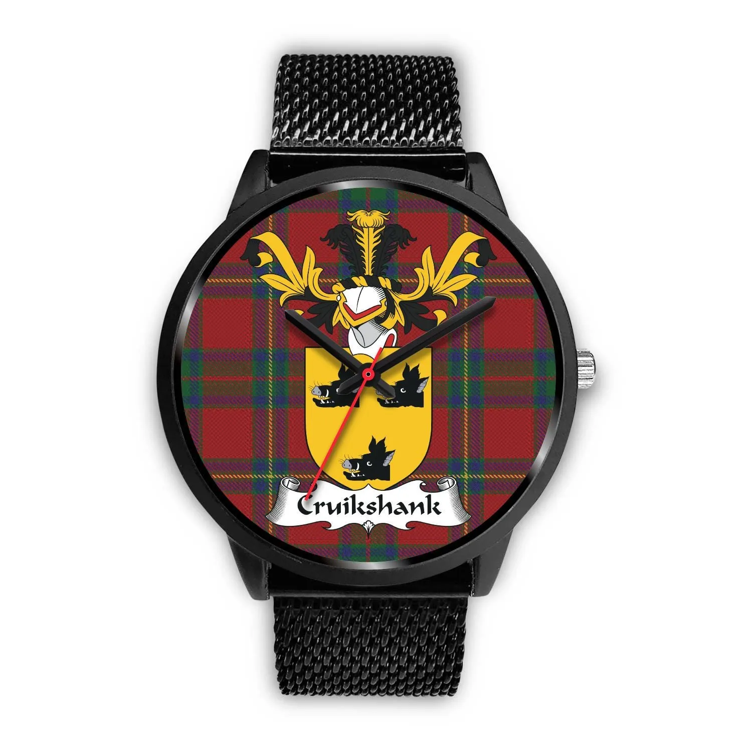 Cruikshank Clan Badge Tartan Black Watch