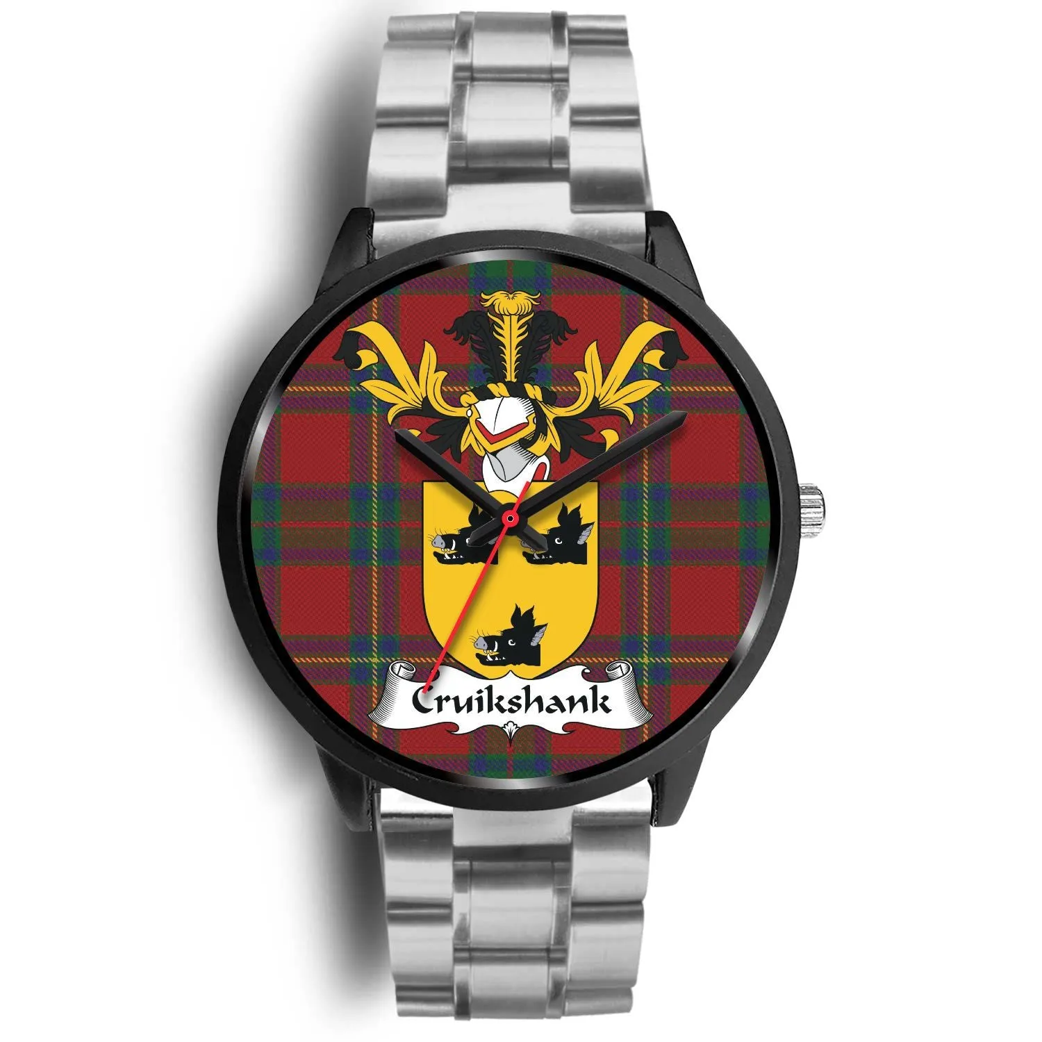 Cruikshank Clan Badge Tartan Black Watch