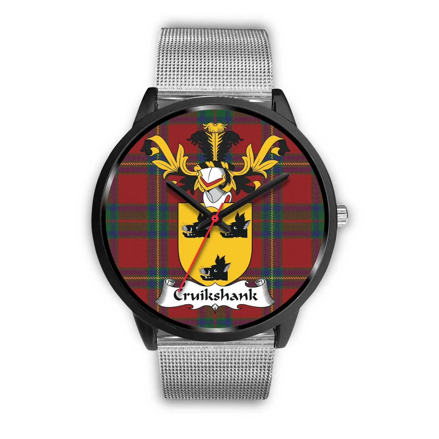 Cruikshank Clan Badge Tartan Black Watch