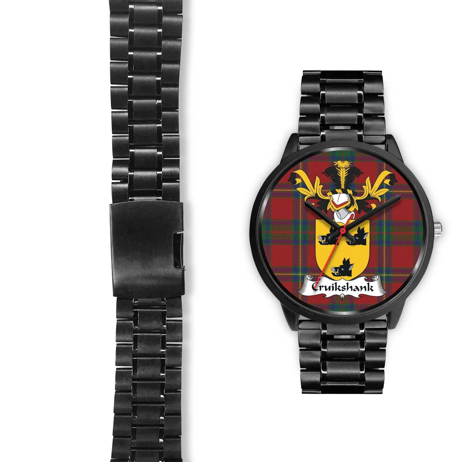 Cruikshank Clan Badge Tartan Black Watch