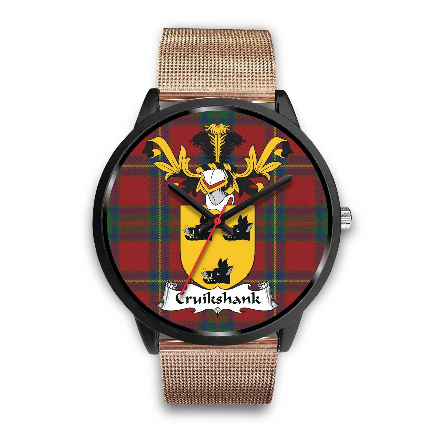 Cruikshank Clan Badge Tartan Black Watch