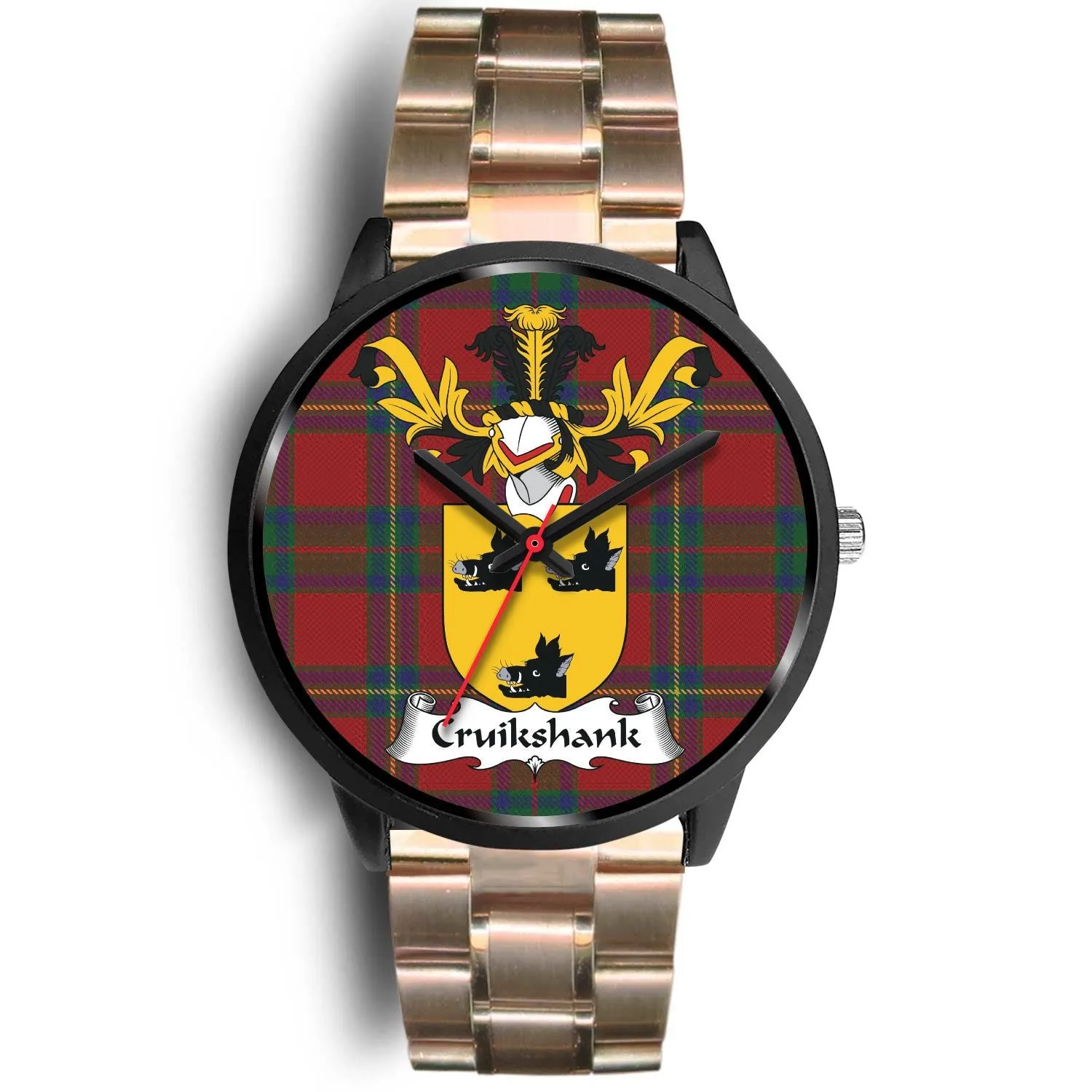 Cruikshank Clan Badge Tartan Black Watch