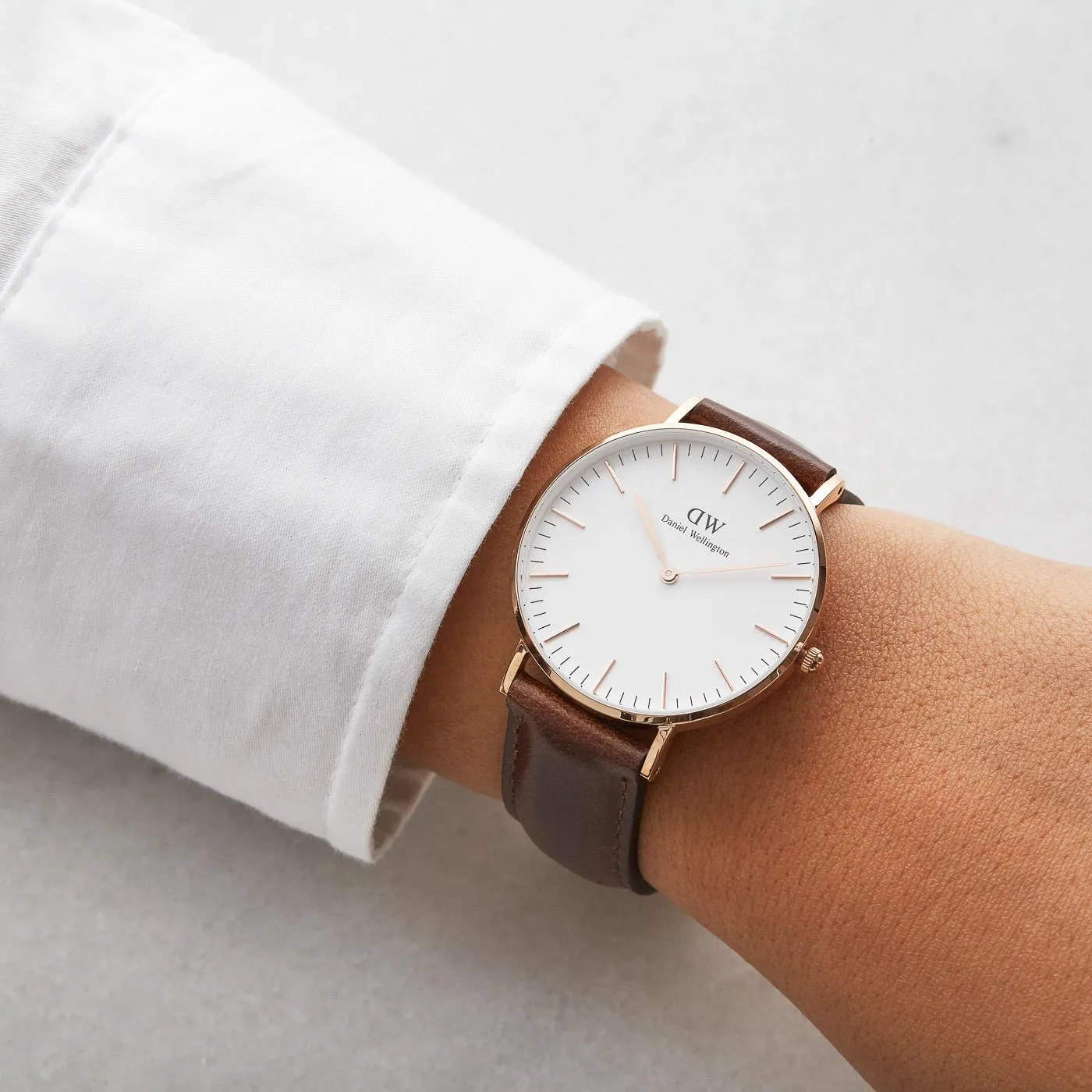Daniel Wellington Classic Bristol 36mm Women's Gold Watch DW00100039