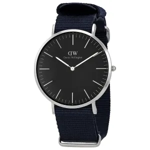 Daniel Wellington Classic Cornwall Black Dial 40MM Watch DW00100149