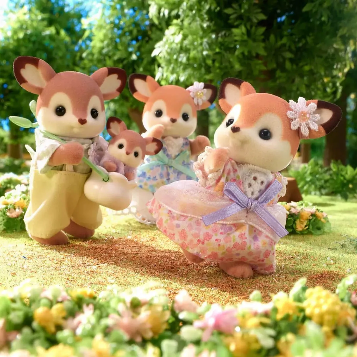 Deer Family by Sylvanian Families